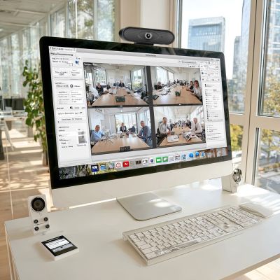8. NANORS USB WEBCAM HD 1080P (1920X1080) WITH BUILT-IN MICROPHONE, CABLE LENGTH 1.7M 25FPS RS680