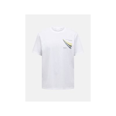 PEAK PERFORMANCE M Explore Graphic Tee white