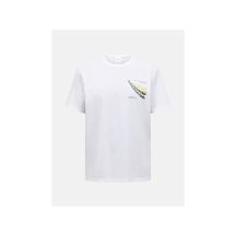 PEAK PERFORMANCE M Explore Graphic Tee white