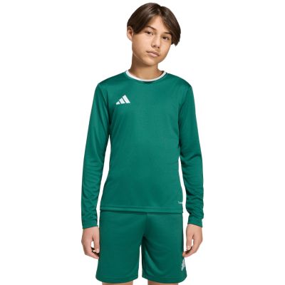 4. adidas Entrada 26 Long Sleeve Jersey for Kids Green KF5873
