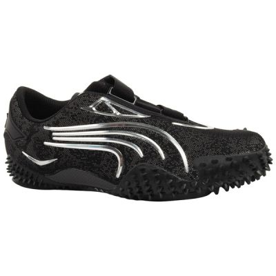 Puma Mostro Metallic women's sports shoes black with Velcro fashionable