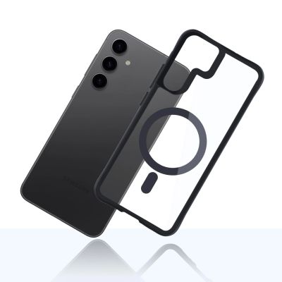 3mk Satin Armor MagCase for Samsung Galaxy S24 - Transparent