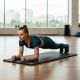 5. Meteor NBR exercise mat, 182x62x1.5 cm, rolled