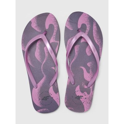 Women's summer flip-flops 4F 4FRMM00FFLIF138-50A
