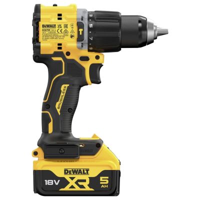 4. DEWALT UD 18V DCD799P2T 74Nm 2x5.0Ah BL TSTAK screwdriver