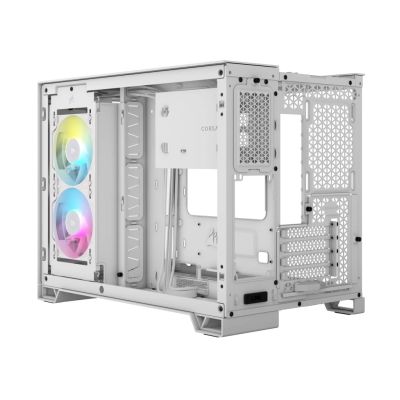 7. Corsair 2500X RGB ICUELINK WHITE case