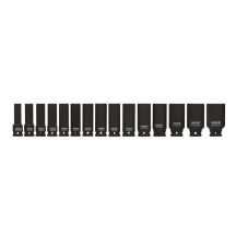 Nasadki udarowe YT. 15 części 1/2" długość 1055 10-32mm