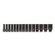 YT Impact Sockets. 15 Pieces 1/2" Length 1055 10-32mm