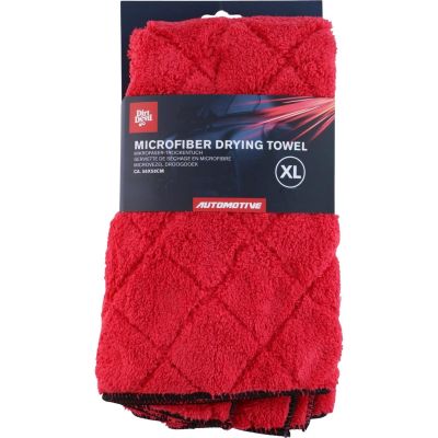 6. MICROFIBER DRYING CLOTH 58x58CM XL DIRT DEVIL RED
