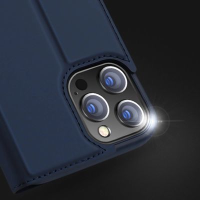 17. Dux Ducis Skin Pro Bookcase type case for iPhone 13 Pro blue