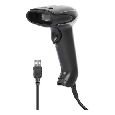 12. Manhattan 153997 Barcode Reader Handheld 1D/2D LED Barcode Reader Black