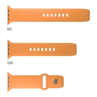 7. Puro Icon Strap for Apple Watch 44/45/46/49mm - Orange