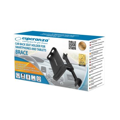 2. ESPERANZA CAR HOLDER FOR PHONES AND TABLETS BRACE EMH133