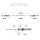 3. Olympic straight bar 20kg 2200mm GOP220 PRO + ZG1000R HMS lock clamps