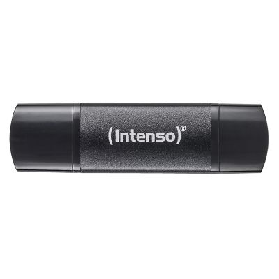 Intenso 3544492 USB Flash Drive 256GB USB Type-A / USB Type-C 3.2 Gen 1 (3.1 Gen 1) Black