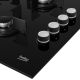 6. Beko HILG64120S gas hob (4 cooking zones; black)