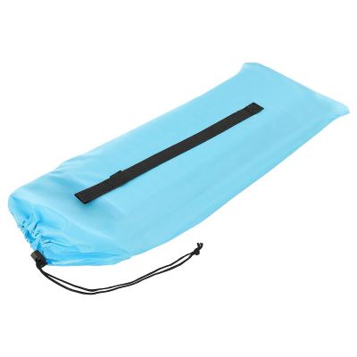 4. FOLDABLE GARDEN AND BEACH CHAIR AND BLUE LINES BAG