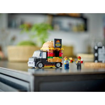 9. LEGO City 60404 Burger Truck