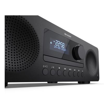 7. Sharp TOKYO DAB+ All-in-One Hi-Fi System XL-B720D(BK) AUX input Bluetooth connectivity CD player FM radio