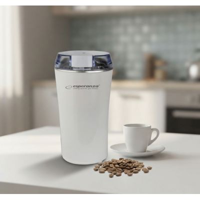 12. ESPERANZA COFFEE GRINDER RISTRETTO WHITE EKC008W