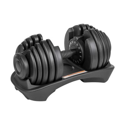 17. Cast iron adjustable dumbbell 24 kg REBEL ACTIVE
