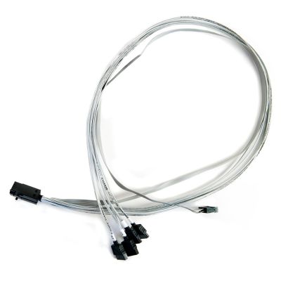 Microsemi ADAPTEC I-HDMSAS-4SATA-SB.8M 0.8 m 6 Gbit/s Gray