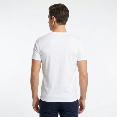 4. Wood Wood Ace Puzzle T-shirt White - 10295703-2222-1