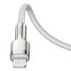 10. Baseus Cafule Series Metal Data USB-C / Lightning 20W PD cable 2 m - white