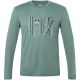 2. Men's SUPER.NATURAL M Fourski LS Long-Sleeve Shirt Green