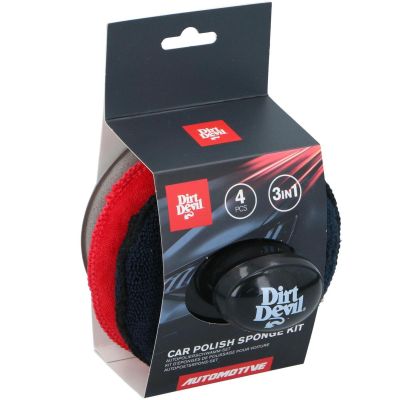 9. POLISHING SPONGE SET 3 PCS 12.5 CM DIRT DEVIL