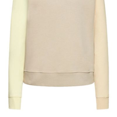 3. Women's Nike Swoosh Beige Sports Sweatshirt - DJ4411-210