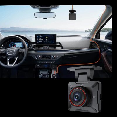 17. AKEEYO P1 car camera video recorder FullHD 30fps - black