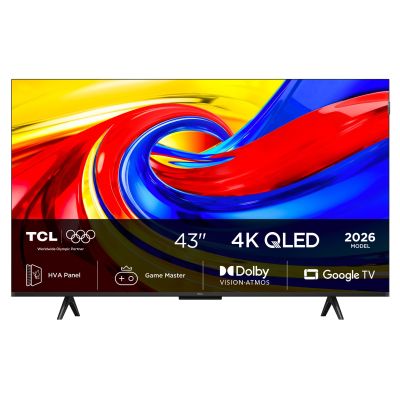 10. TCL P7L 43P7L TV 109.2 cm (43") 4K Ultra HD Smart TV Wi-Fi Black 400 cd/m2