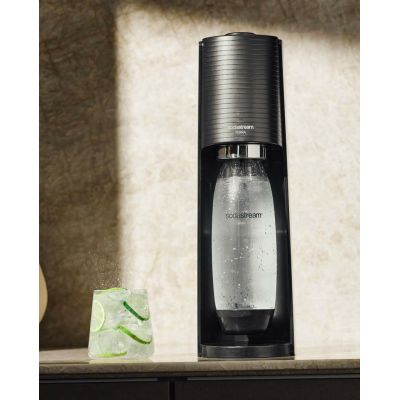2. SodaStream Terra Nero Value Pack Metal, Plastic, Polyethylene Terephthalate (PET) Black