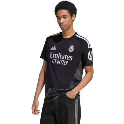 Men's adidas Real Madrid 26/27 Home Goalkeeper Jersey black KC3988