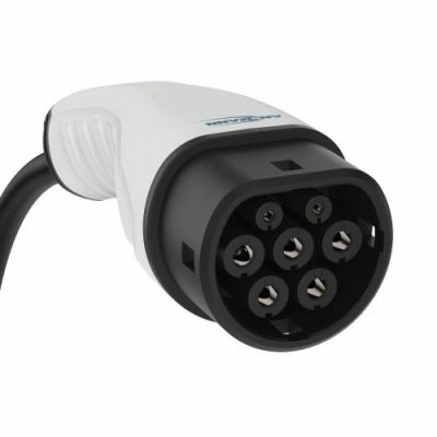 7. Ansmann 1900-0120 Electric Vehicle Charging Cable Black Type 2 3 7.5 m