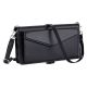 7. Samsung Galaxy A56 5G Leather Wallet Case with Stand Function and Straps - Black
