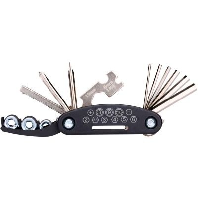 64. 14-PIECE BICYCLE TOOL SET IN A BICYCLE GEAR CASE