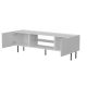 2. TV cabinet EF LUCCA 180x40x59 white