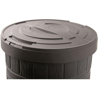 4. RAINWATER TANK WOODCAN 265L BLACK