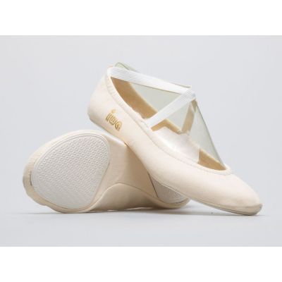 4. IWA 302 cream gymnastic ballet shoes
