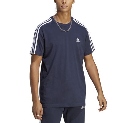 10. adidas Essentials Single Jersey 3-Stripes Tee M IC9335