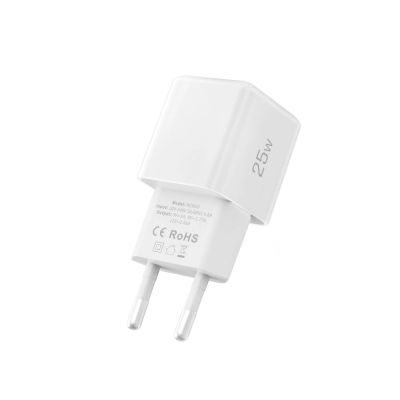 4. Tech-Protect NCM25 USB-C PD 25W Wall Charger - White