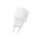 4. Tech-Protect NCM25 USB-C PD 25W Wall Charger - White