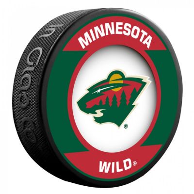 5. Souvenir Inglasco NHL Retro Hockey Puck 510AN000555