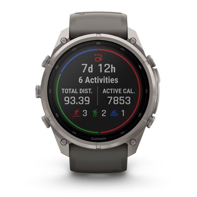 8. Garmin Fenix 9 Pro 47mm Titan Black Watch