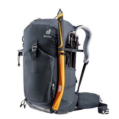 6. Deuter Trail Pro 31 SL trekking backpack black