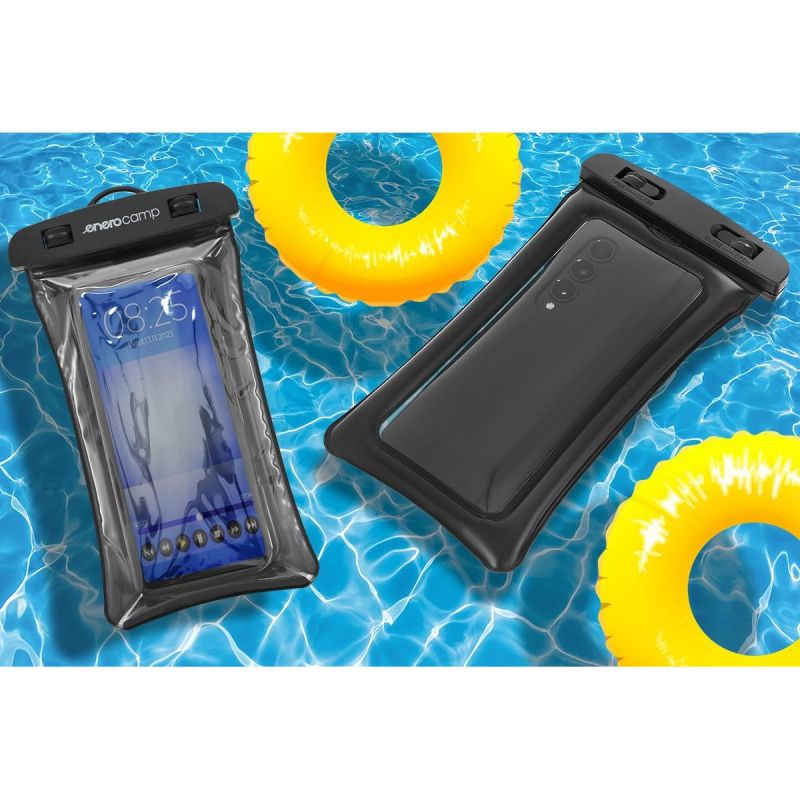 8. ENERO CAMP WATERPROOF CASE FOR FLOATING PHONE