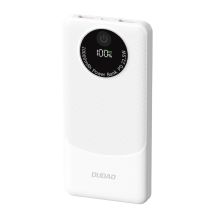 Powerbank Dudao K12 10000mAh PD22.5W USB-A, USB-C - white