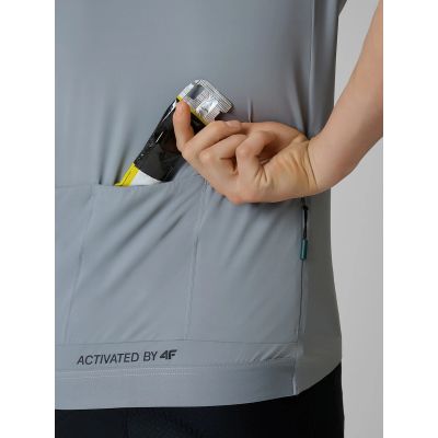 11. Men's 4F UPF50+ cycling jersey 4FRSS26TFTSM2449-25S